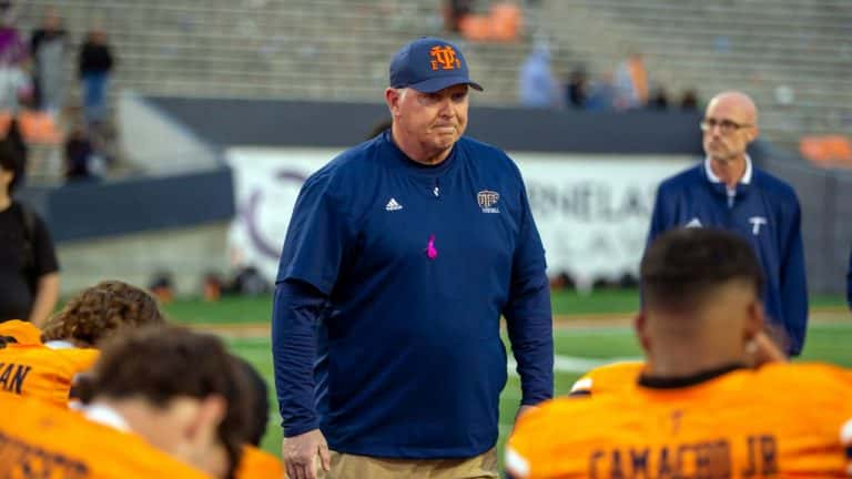 Dana Dimel Terminated as UTEP Football Coach After Fifth Losing Season in Six Years