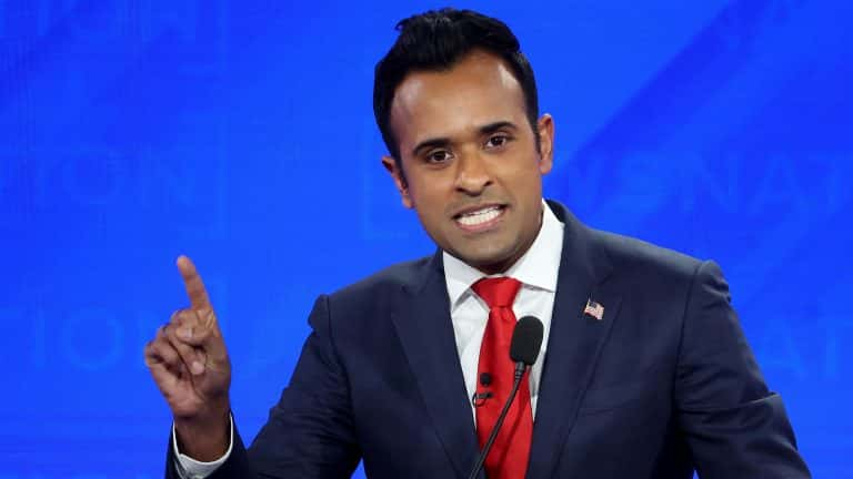 Vivek Ramaswamy's Presidential Aspirations Diminish Amidst Criticisms of Conspiracy Theories and Lackluster Performance in Recent Republican Debate