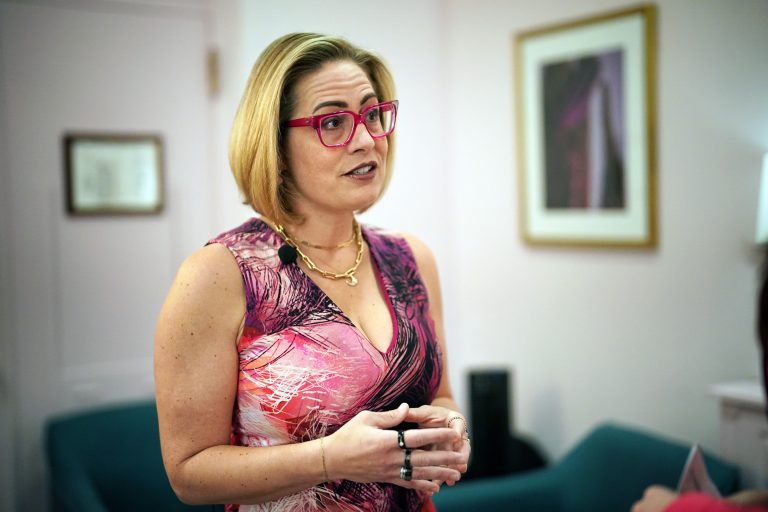 Kyrsten Sinema Faces a Crucial Test with Border Deal Negotiations