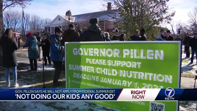 Nebraska Governor Faces Backlash Over Refusal of Federal Aid for Child Nutrition