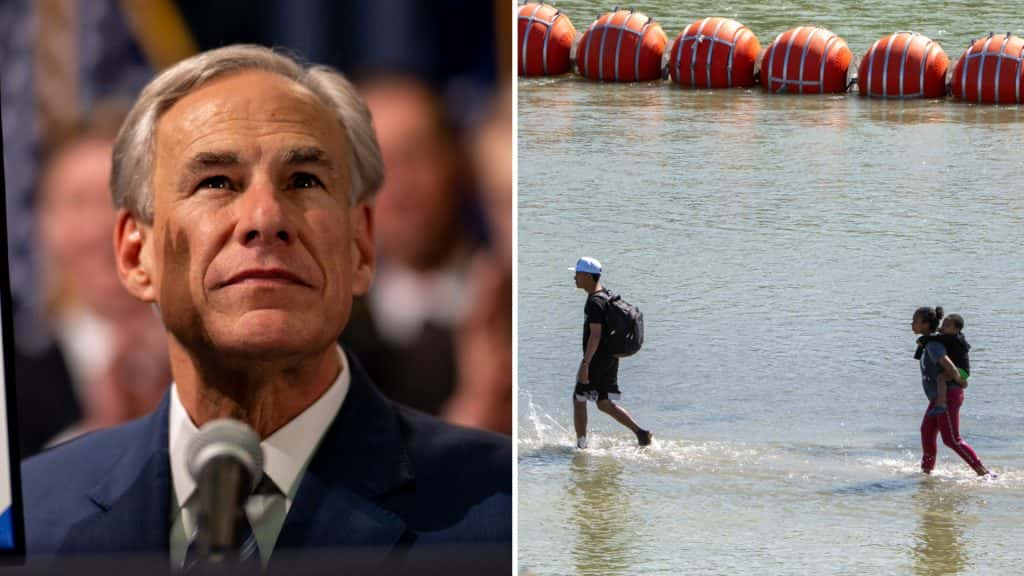 Greg Abbott Wins Effectively Against Circular Saw Floating Barriers ...