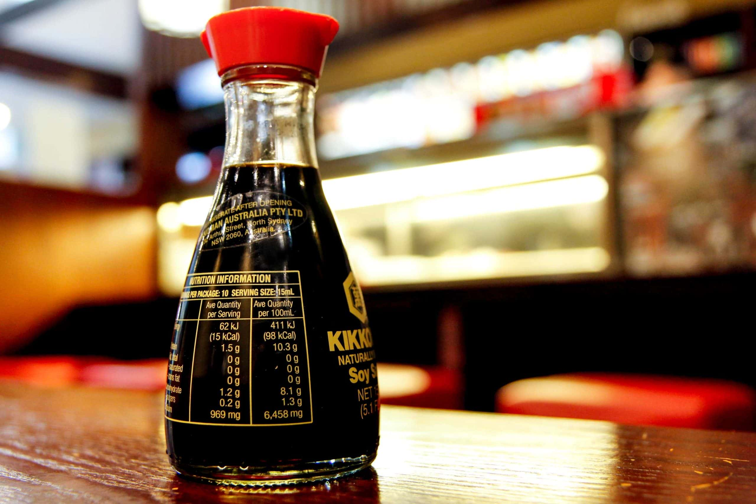 Kikkoman Soy Sauce Bottle