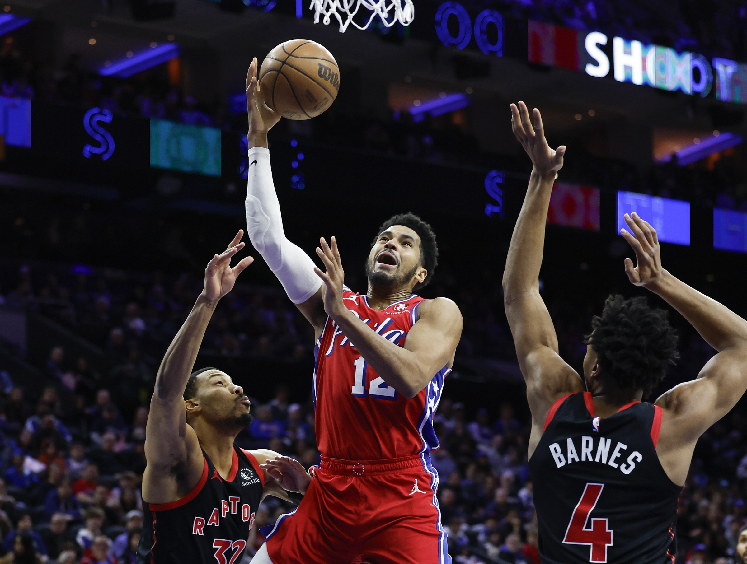 Tobias Harris Leads Sixers to Victory with Season-High Performance Against Raptors