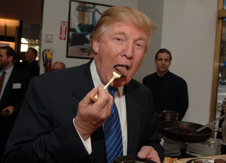 According to TikToker, Donald Trump was expelled from a NYC steakhouse because of an offensive smell