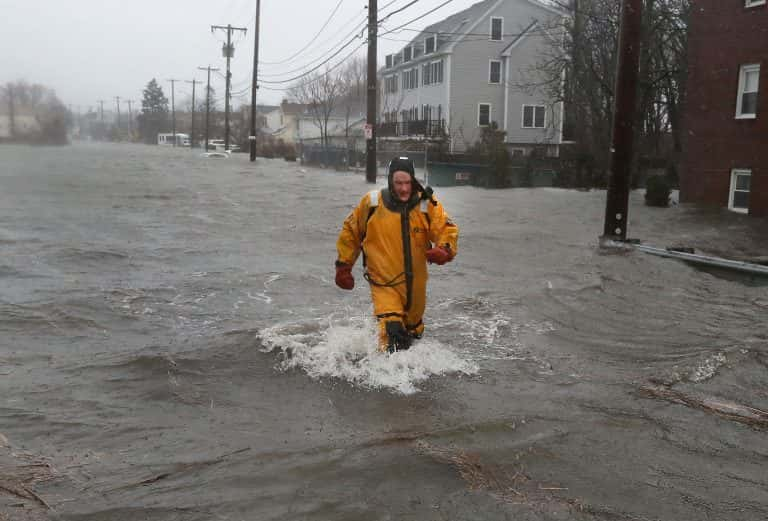 Major Storm System Unleashes Havoc Along Eastern Seaboard: Widespread Flood and Wind Alerts Impact Millions