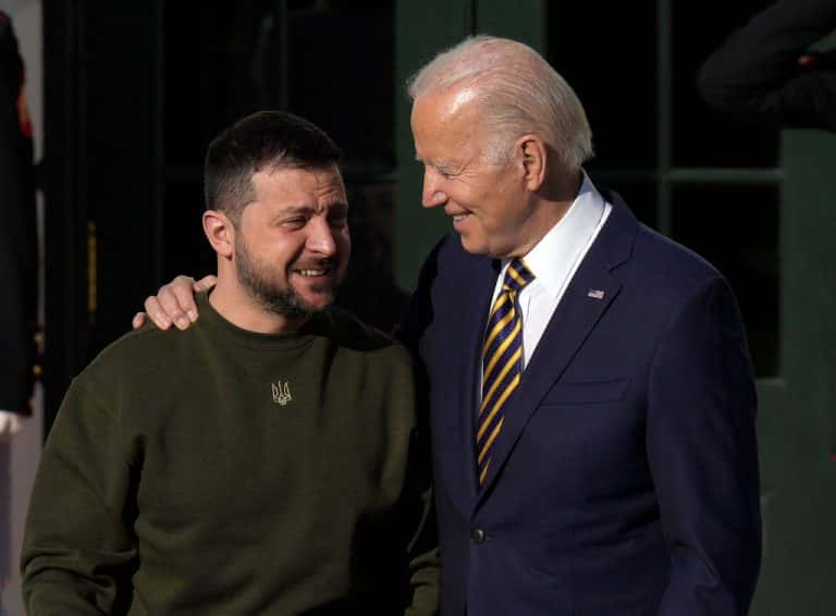 On Tuesday, Biden greets President Zelenskyy of Ukraine at the White House