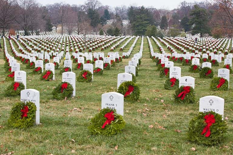 Honoring Military Veterans in Wreaths Across America Commemoration