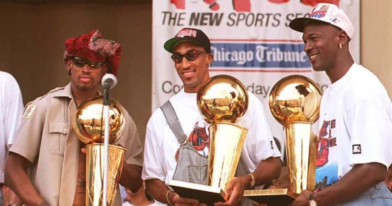 Bulls Legends Jordan, Pippen, and Rodman Headline Inaugural Ring of Honor Induction Ceremony