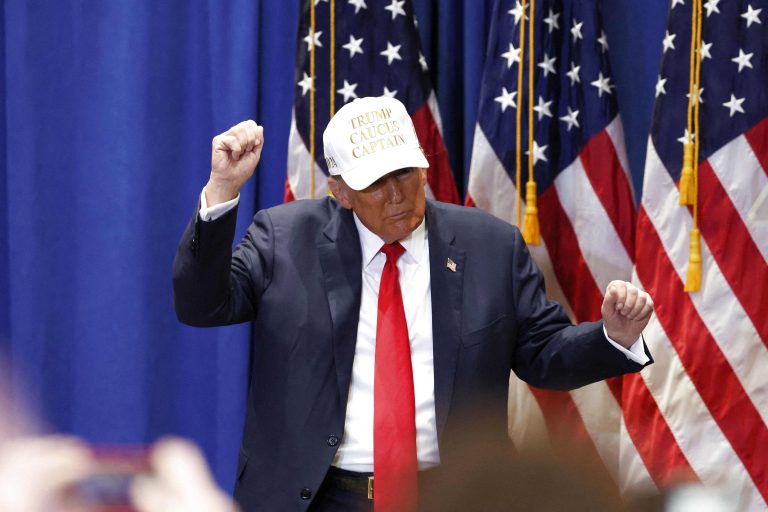 Iowa Caucus Buzz: Trump Takes Center Stage as Early Projections Hint at a Republican Victory