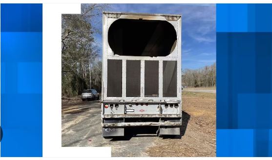 Stolen Wood Chip Trailer