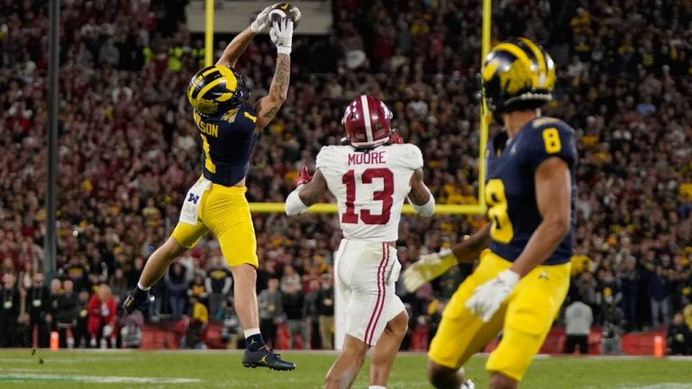 Alabama’s Controversial College Football Playoff Berth Backfires as Michigan Triumphs in Rose Bowl