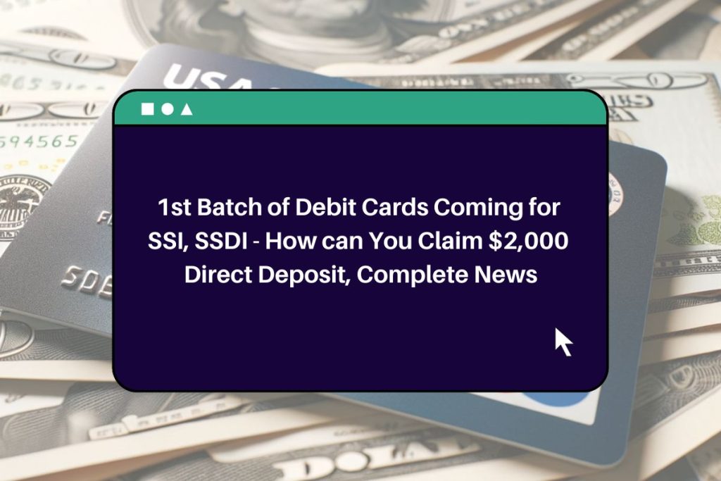 $2,000 Direct Deposit to Start on This Day: First Batch of SSI and SSDI ...