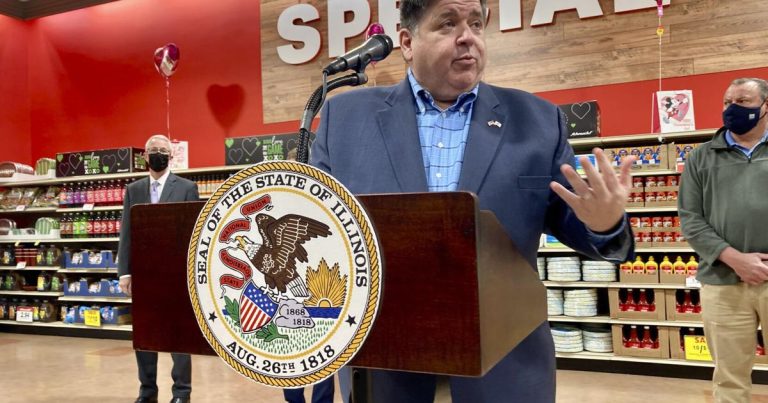 Gov Pritzker’s Grocery Tax Proposal Sparks Citywide Backlash: Vandalia Radio Reports