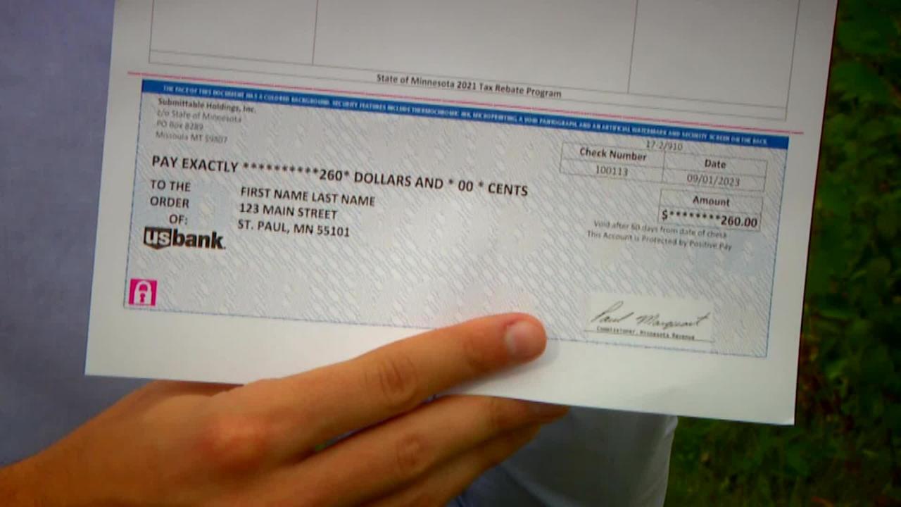 Minnesota Tax Rebate Checks: Next Week, Some One-Time Payments Will Be Released Once More! 