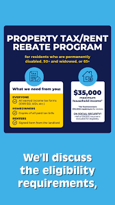 Next Week- Property Tax Rent Rebate Assistance Available in Emporium, Eldred, and Galeton Area