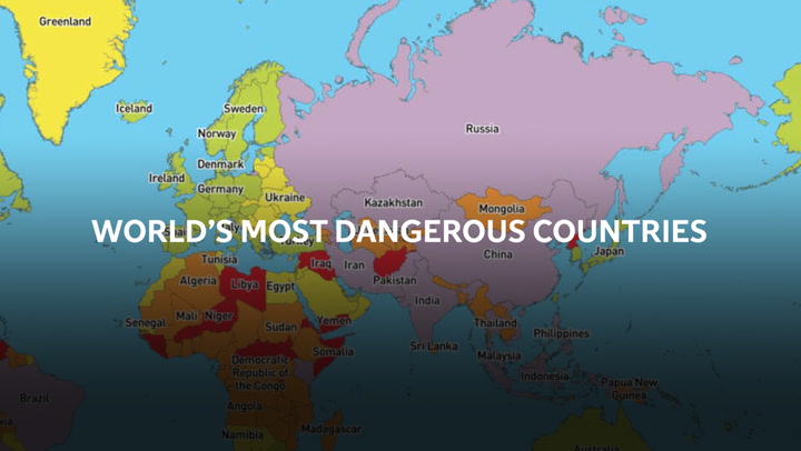 most dangerous countries in the world (Photo from The Independent)