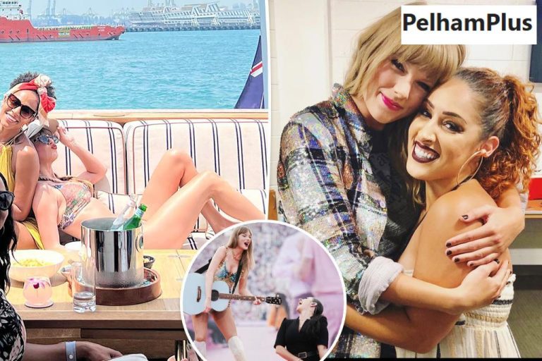 Taylor Swift Kicks Back on a Yacht with Backup Singers After Epic Eras Tour