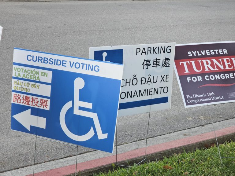 Accommodations at polling stations are in place for voters with disabilities