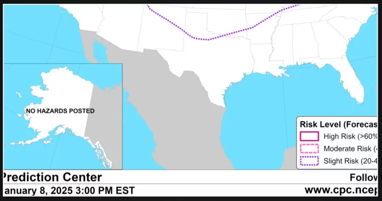 The entire state of Colorado is featured on the ‘danger of heavy snow’ report for the upcoming days