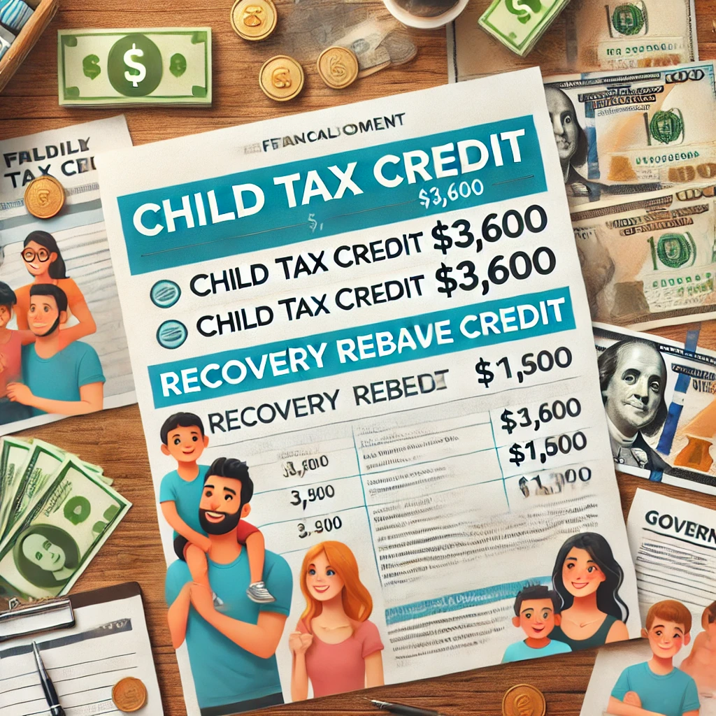 Massive IRS Payouts: $3,600 Child Tax Credit and $1,400 Checks Explained!