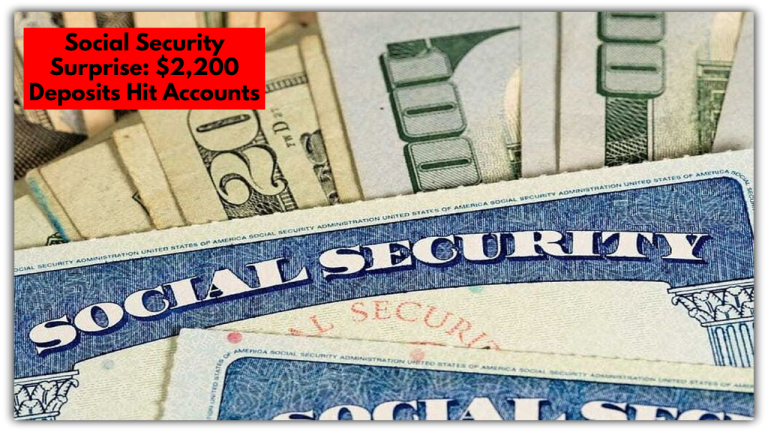 Social Security Surprise_ $2,200 Deposits Hit Accounts — Find Out If You're Getting One!